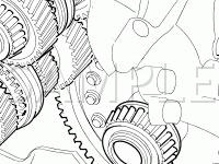Manual Transaxle Diagram for 2005 Ford Focus ZX4 2.0 L4 GAS
