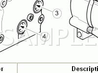 A/C Compressor Diagram for 2005 Ford Focus ZX4 2.0 L4 GAS