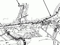 Vehicle Floor Components Diagram for 2005 Ford Focus ZX4 ST 2.3 L4 GAS