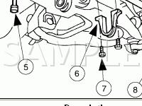 Front Stabilizer Bar Components Diagram for 2005 Ford F-150 XLT 4.2 V6 GAS