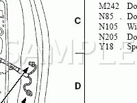 Right Front Door Diagram for 2005 Ford F-150 XL 4.2 V6 GAS