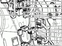 RH Kick Panel Diagram for 2005 Ford F-150 XL 4.6 V8 GAS