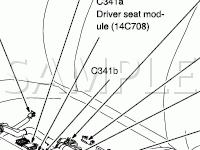 Driver Seat Diagram for 2005 Ford F-150 XLT 4.6 V8 GAS
