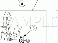 Automatic Transmission Fluid Cooling System Diagram for 2005 Ford F-250 Super Duty Pickup  5.4 V8 GAS