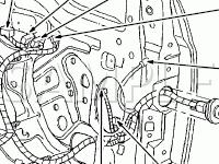 Door Components Diagram for 2005 Ford F-450 Super Duty XL 6.0 V8 DIESEL