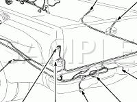 Rear Body Components Diagram for 2005 Ford F-450 Super Duty XL 6.0 V8 DIESEL