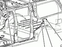 Body Components Diagram for 2005 Ford F-350 Super Duty Pickup  6.0 V8 DIESEL