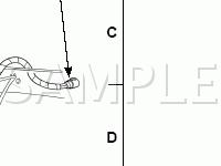 Front Of Vehicle Diagram for 2005 Ford F-250 Super Duty Pickup  6.8 V10 GAS