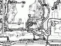 Engine Compartment Components Diagram for 2005 Ford Freestar  4.2 V6 GAS