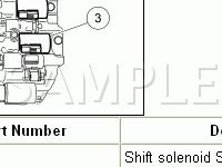 Pressure Control Solenoid Diagram for 2005 Ford Freestyle SEL 3.0 V6 GAS