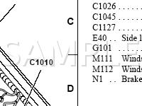 Engine Compartment Diagram for 2005 Mercury Grand Marquis  4.6 V8 GAS