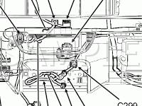 Instrument Panel Diagram for 2005 Mercury Mariner  2.3 L4 GAS