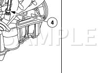EGR Components Diagram for 2005 Mercury Mountaineer  4.0 V6 FLEX