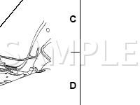 Under Passenger Seat Diagram for 2005 Mercury Mountaineer  4.0 V6 FLEX