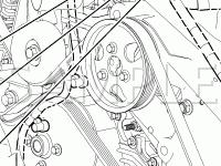 4.0L Engine Diagram for 2005 Ford Mustang  4.0 V6 GAS