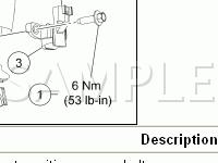Passenger Air Bag Module Diagram for 2005 Ford Mustang  4.0 V6 GAS
