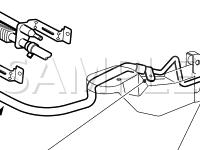 Power Steering System Diagram for 2005 Mercury Sable  3.0 V6 GAS