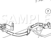 Power Steering System Diagram for 2005 Mercury Sable  3.0 V6 GAS