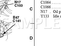 Engine Diagram for 2005 Mercury Sable GS 3.0 V6 FLEX
