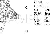 Engine Diagram for 2005 Mercury Sable GS 3.0 V6 FLEX