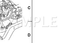 Engine Diagram for 2005 Mercury Sable  3.0 V6 FLEX