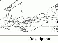 Front Suspension Diagram for 2005 Ford Taurus  3.0 V6 GAS