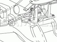 External Controls, Floor Shift Diagram for 2005 Ford Taurus  3.0 V6 GAS