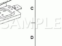 Behind Instrument Cluster, Front Bumper Diagram for 2005 Ford Taurus  3.0 V6 FLEX