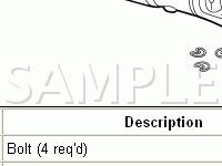 Driveshaft Diagram for 2006 Ford Crown Victoria  4.6 V8 GAS