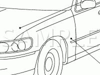Engine Compartment Components Diagram for 2006 Ford Crown Victoria LX 4.6 V8 GAS