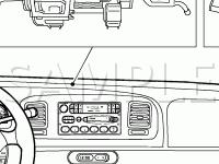 HVAC Component Locations Diagram for 2006 Ford Crown Victoria  4.6 V8 GAS