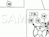 Battery System Components Diagram for 2006 Ford E-250  4.6 V8 GAS