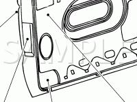 Handles,Lock,Latches and Actuator-Sliding Cargo Door Diagram for 2006 Ford E-250  5.4 V8 GAS