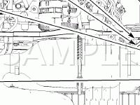 Engine Compartment Diagram for 2006 Ford E-450 Super Duty  6.0 V8 DIESEL
