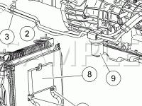 Turbocharger Components Diagram for 2005 Ford E-450 Econoline  6.0 V8 DIESEL