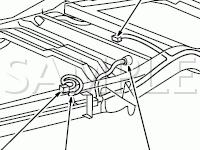 Underbody Components Diagram for 2006 Ford E-350 Super Duty Chateau 6.8 V10 GAS