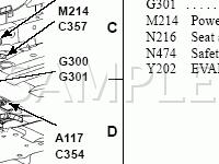 Vehicle Floor,LH Side Front Diagram for 2006 Ford Escape XLT 3.0 V6 GAS