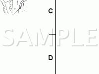 Vehicle Rear End Center Diagram for 2006 Ford Escape Limited 3.0 V6 GAS