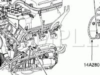 Engine Compartment Diagram for 2006 Ford Explorer XLS 4.0 V6 GAS