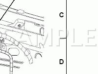 Engine Bulkhead Component Location Views Diagram for 2006 Ford Explorer XLT 4.6 V8 GAS