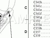 Driver Seat Component Location Views Diagram for 2006 Ford Explorer XLT 4.6 V8 GAS