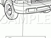 Engine Compartment Components  Diagram for 2006 Ford F-350 Super Duty XL 5.4 V8 GAS