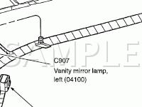 Body Components Diagram for 2006 Ford Freestar SE 3.9 V6 GAS