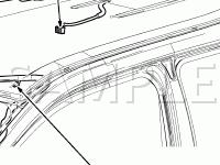 Roof Diagram for 2006 Ford Freestyle SEL 3.0 V6 GAS