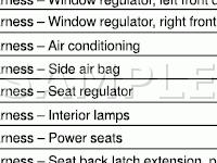 Body Harness Diagram for 2006 Ford Fusion SE 3.0 V6 GAS