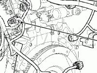 Engine Compartment Diagram for 2006 Ford Fusion SE 2.3 L4 GAS