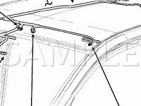 Roof Harness Diagram for 2006 Ford Fusion S 2.3 L4 GAS