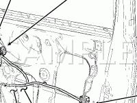 Door Diagram for 2006 Mercury Mariner Hybrid 2.3 L4 ELECTRIC/GAS