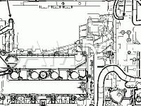 Engine Compartment Diagram for 2006 Mercury Mariner Premier 3.0 V6 GAS