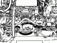 Engine Compartment Diagram for 2006 Lincoln Mark LT  5.4 V8 GAS